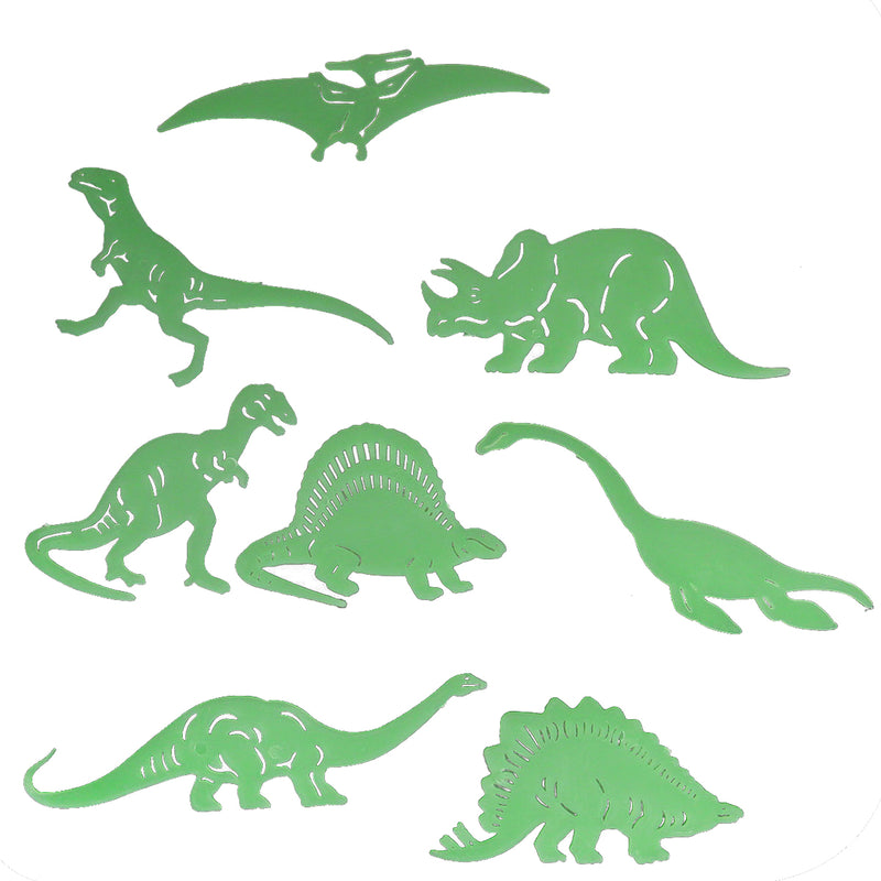 Set de Figuras Glow in the Dark Dinosaurios (14 piezas)