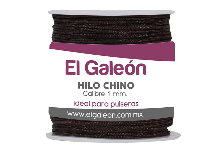 Hilo Chino Café Oscuro 1 mm