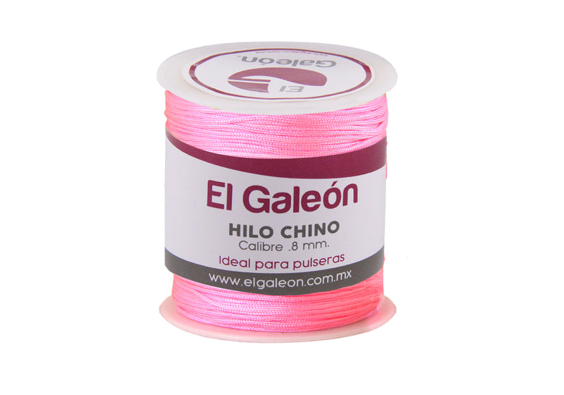 Hilo Chino Rosa Neon .8 mm