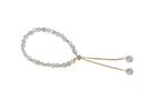 Brazalete de Cristal ajustable redondo plano Crystal AB