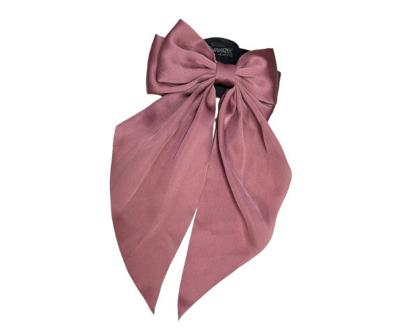 Moño Coquette Largo Rosa