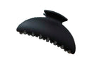 Pinza para Cabello Grande de Caucho Negro 10x5 cm