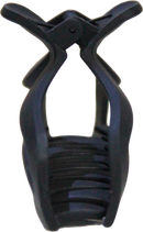 Pinza para Cabello Grande Negra