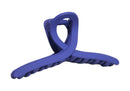 Pinza para Cabello Grande color Azul Oscuro