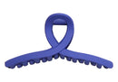 Pinza para Cabello Grande color Azul Oscuro