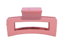Pinza para Cabello Forma Cuadrada Rosa