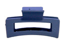 Pinza para Cabello Forma Cuadrada Azul Oscuro