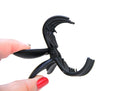 Pinza para Cabello Forma Mariposa Negro