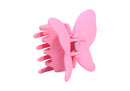 Pinza para Cabello Forma Mariposa Rosa