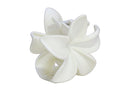 Pinza para Cabello Forma Flor Blanca