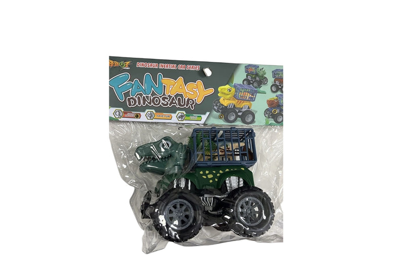 Carrito de Juguete Dino Jaula - Verde Oscuro