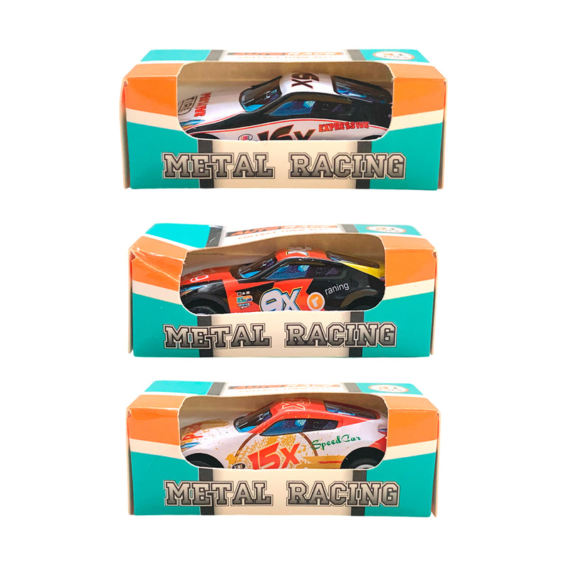 Carrito de Juguete Metal Racing - Variedad de Modelos