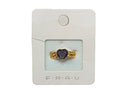 Anillo Ajustable Frau Elegance corazón morado