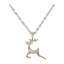 Nuevo-Frau Elegance Collar Plateado Rodio -Reno