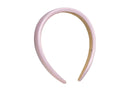Diadema esponja Delgada Rosa Satinado