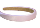 Diadema esponja Delgada Rosa Satinado