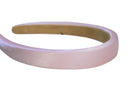 Diadema esponja Delgada Rosa Satinado