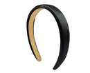Diadema esponja Delgada Negro Satinado