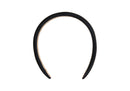 Diadema esponja Delgada Negro Satinado