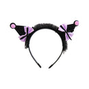 Diadema Bufon Orejas de Brilos con Peluche