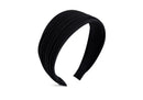 Nuevo-Diadema de Tela plisada Color Negra