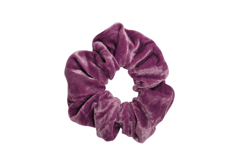 Scrunchie Terciopelo VSCO Morado Claro