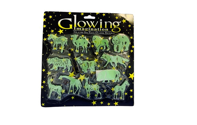 Set de figuras glow in the dark - Animales