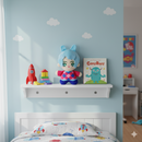 Peluche Pelo Azul Estrellas del Kpop