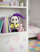 Peluche Pelo Morado Estrellas del Kpop