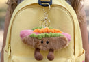 Llavero de Peluche Fast Food Hot Dog