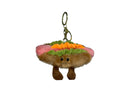 Llavero de Peluche Fast Food Hot Dog