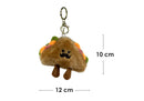 Llavero de Peluche Fast Food Triangulo