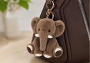 Llavero de Peluche Elefante Cafe