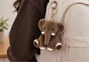 Llavero de Peluche Elefante Cafe