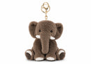 Llavero de Peluche Elefante Cafe