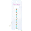 Brazalete de Hilo  Silver con Separador 3 estrellas