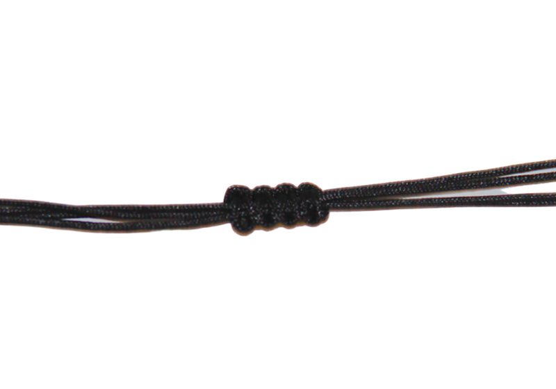 Brazalete de Hilo Black con Separador Ojo Turco y bolitas