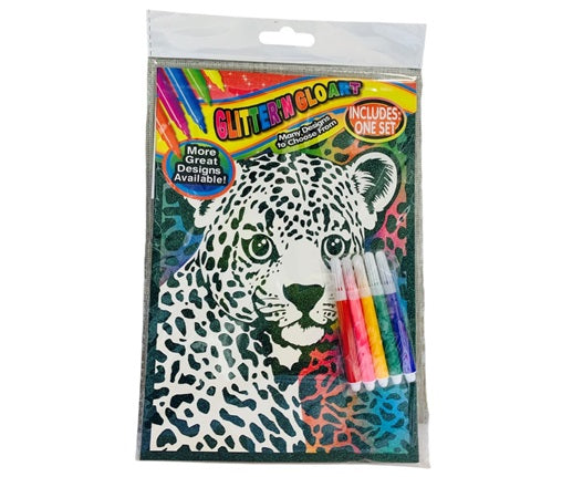 Nuevo-Glitter Glo Art  - Leopardo