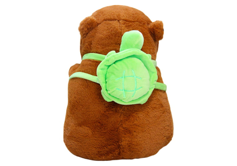 Peluche Capibara Marron con Mochila