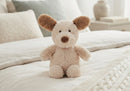 Peluche Peludito en Forma de Perrito Beige