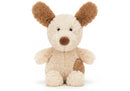 Peluche Peludito en Forma de Perrito Beige