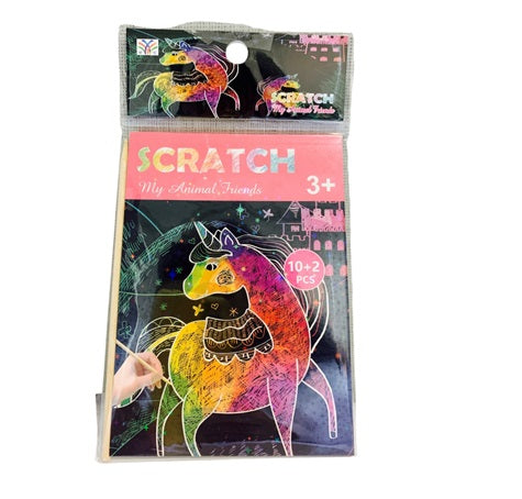 Nuevo-Scratch Chico - My Animal Friends / Unicornio