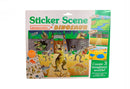 Nuevo-Stickers para pegar en ambiente /Sticker Scene -  Dinosaurios