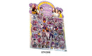 Planilla de stickers K-Pop puffy