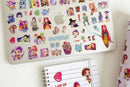 Caja de Stickers K Pop Guerreras