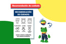 Peluche Rana con Overol 40 cm