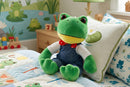 Peluche Rana con Overol 40 cm