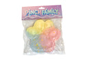 Pinch Me huella Grande Plana Tie Dye Rainbow