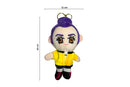 Llavero de Peluche Pelo Morado K Pop Guerreras