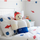 Peluche Dino Kid Rojo 99 Noches 26cm